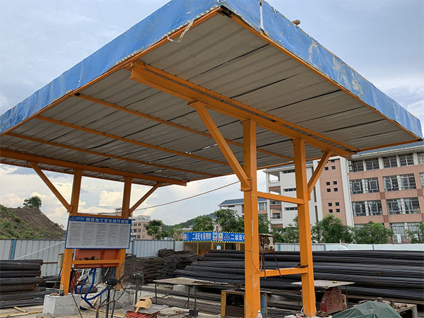 鋼筋防護(hù)棚廠家