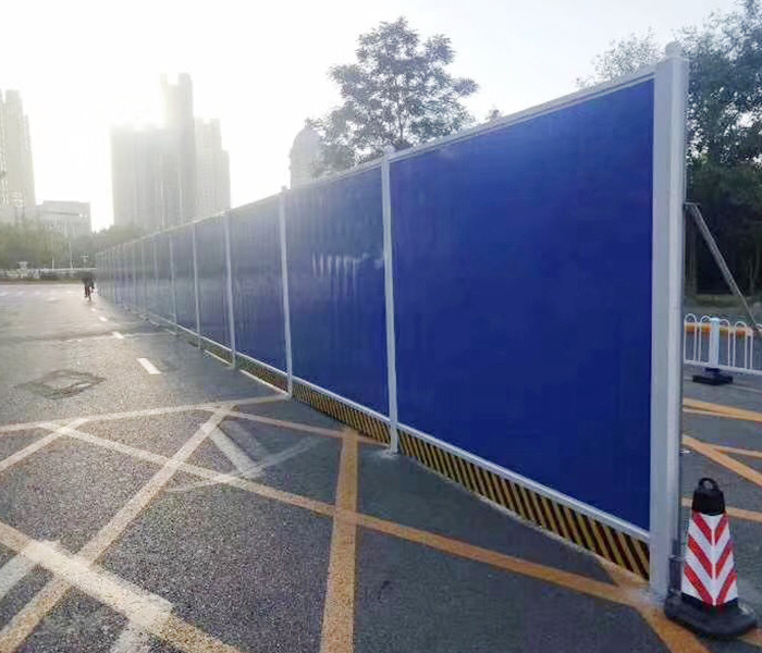 濟南工地護欄圍擋安裝案例