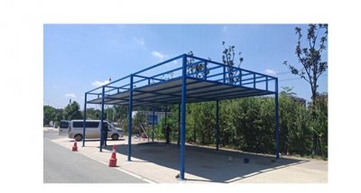如何計算鋼筋防護棚的尺寸?尺寸計算方法是什么